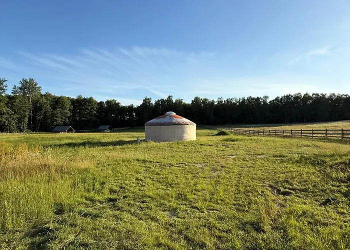 Luxusní stan Jurta It Easy Niwka (Drawsko)