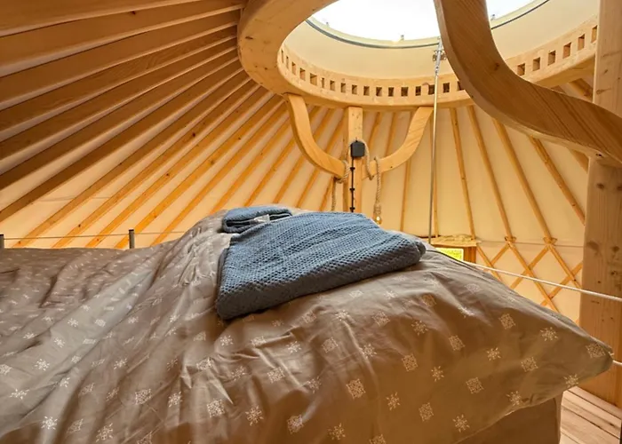 Luxusní stan Jurta It Easy Niwka (Drawsko)